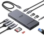 USB-C &uuml;hendusjaam kahe monitori jaoks, 4K, 100W PD, 10 Gb/s