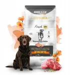 EUPHORIA FRESH kuivkoeratoit sealiha ja kalkunilihaga, keskmistele ja suurtele t&otilde;ugudele, 9 kg