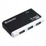 Quadro Infix USB jagaja, 4 porti, LED indikaatoriga