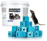 Muribrom 3 kg vaha kuup hiirte ja rottide vastu