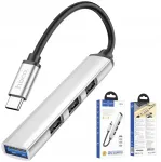 USB-C jaotus 4 pesa: 1x USB 3.0 (5 Gb/s), 3x USB 2.0 (480 Mb/s), kuni 1 TB