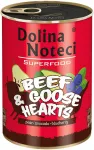 Koeratoit DOLINA NOTECI SUPERFOOD veise ja hani s&uuml;damega 400 g