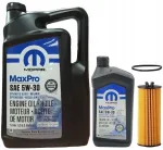 Mootori&otilde;li MOPAR 5W30, 6 l, koos &otilde;lifiltri MO-744 (68079744AD)