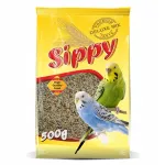Sippy Deluxe lainelistele papagoiadele toit, 500 g
