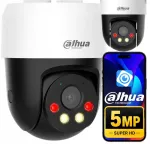 P&ouml;&ouml;ratav PoE videokaamera Dahua 5MP, v&auml;rviline pilt p&auml;eval ja &ouml;&ouml;sel, heli, DMSS rakendus