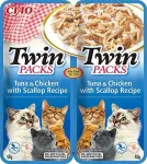 INABA CAT TWIN Tuna & Chicken Scallop kassimaitse 2x40 g