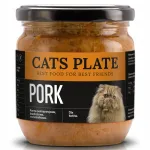 Cats Plate konserveeritud sigaliha kassitoit, 360 g