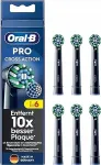 Oral-B Cross Action Pro Black elektrihambahari otsikud, 6 tk
