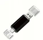 USB m&auml;lupulk 128GB, USB-C ja USB 2.0, mitmes v&auml;rvitoonis