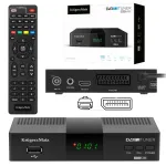 Kruger&Matz DVB-T2 H.265 HEVC HDMI SCART PVR EPG USB dekooder
