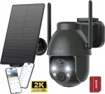 V&auml;lip&auml;ikesekaitse kaamera, p&ouml;&ouml;ratav, IP, WiFi, 2K 3MP, 64 GB m&auml;lukaardiga