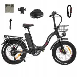 DRVETION CT20 elektrijalgratas, 48V 10Ah 750W, 45 km/h, 60 km, 20" laiad rehvid