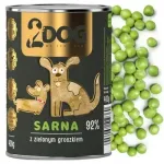 Koerte konservid hirveliha ja hernestega, 400 g, MONOPROTEIN HYPOALLERGENIC