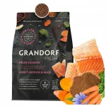 Grandorf Fresh Salmon Adult Medium Maxi kuiv koeratoit, 1 kg
