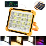 Kaasaskantav LED halogeen p&auml;ikese t&ouml;&ouml;lamp 200W, laetav