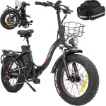 Elektrijalgratas DRVETION CT20, 20" paksud rehviga, 1000W, 48V 20Ah, 45 km/h, korviga