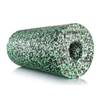 Massaažirull Bodymate, roheline/must, 30 x 15 cm