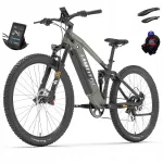 Elektriline jalgratas LANKELEISI 1000W, 20Ah Samsung, Shimano M315-8, 29"