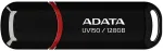 ADATA UV150 USB m&auml;lupulk 128GB, must, USB 3.2