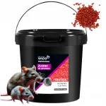 M&uuml;rgid hiirtele ja rottidele VACO, 3 kg, Bromadiolone Bitrex graanulid