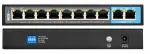 BCS-B-SP08G02G v&otilde;rgul&uuml;liti, 8x PoE, 2x Uplink, 96W, Gigabit