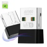 WiFi 6 USB Nano traadita v&otilde;rgukaart, 900 Mbps, 5.8 GHz, WPA3, AX900