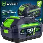 Aku Wuber Share+ Lithium Ion System 20 V 4.0 Ah