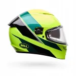 Motorratturi kiiver BELL LITHIUM Flip, kollane, suurus S