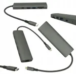 USB-C jaotus SD ja MicroSD kaardilugeja ja PD laadimisega Acer s&uuml;learvutitele