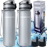 Aquaphor City 0,5 l hall veepudel 2 filtriga
