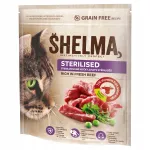 SHELMA steriliseeritud kasside kuivtoit veiselihaga, 3 x 750 g
