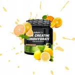 Kreatiini monoh&uuml;draat BioTechUSA 100% 300 g Neon Citrus
