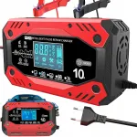 Automaatne auto akulaadija 12V/24V taastamisfunktsiooniga
