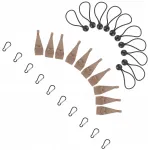 Telgi klambrid 1Zest, nailonist ja metallist, universaalsed