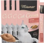 MIAMOR l&otilde;he- ja tauriinpasta kassidele, 24 tuubi (4 x 90 g)