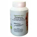 Toidulisand Bio NATTO Vitamiin K2 mk-7 ja Nattokinaas, 120 kapslit