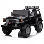 Laste elektriauto TOYOTA LAND CRUISER 4x4, 4x80W, 24V, 7Ah, EVA rattad, PILOT aku