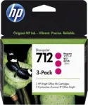 HP 712 tindikassetid, 3 tk, 29 ml, magenta