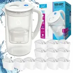Dafi PRISMA LED veefilter valge, 12 Unimax kassettidega