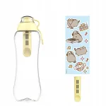 Veefiltri pudel Dafi x PUSHEEN SOFT 0,5 l, 2 filtrit, kleepsud, kollane