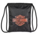 Harley Davidson Quick-Draw seljakott, must/pruun