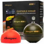 Kajalood DEEPER Smart Sonar CHIRP PLUS 3 GPS-i ja 3D s&uuml;gavuskaartidega