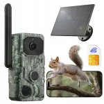 Xega 4G jahikaamera SIM-kaardiga, 7800 mAh, 3 PIR-andurit, 120&deg; vaatenurk, GPS