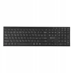 Juhtmevaba Powerton UltraSlim klaviatuur, CZ/SK, mitmele seadmele, 2.4 GHz