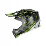 Motojalgratturi kiiver Acerbis LINEAR, must/kollane, suurus L
