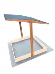 Reguleeritav liivakasti katus 120x120