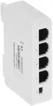 PoE l&uuml;liti DELTA NETWORK SPT-POE/3-POE-DIN-E, 4 &uuml;hendusega, extender funktsiooniga