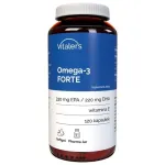 Toidulisand Vitaler's Omega-3 FORTE 120 kapslit