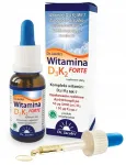 Toidulisand Vitamin D3 + K2 MK7 FORTE Dr. JacobS 20 ml 640 annust