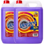 VEEZEE pesugeel, 2 x 5 l, valgetele ja v&auml;rvilistele kangastele